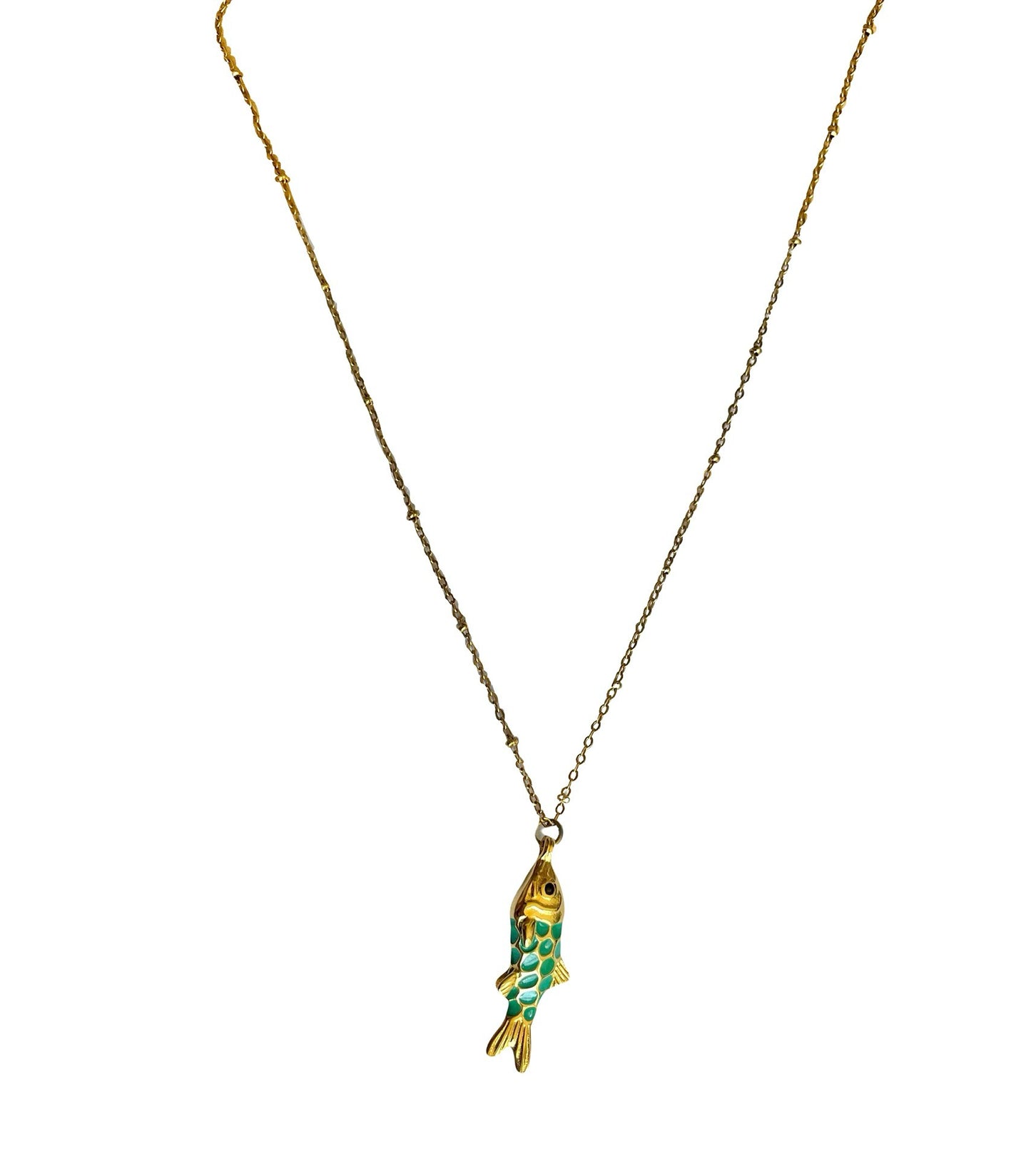 Little fish - kettinkje goud