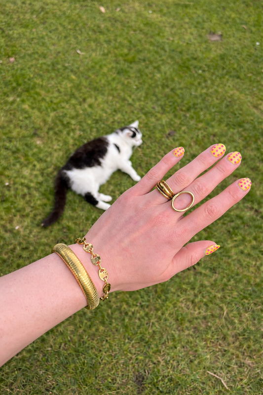Triple - ring goud