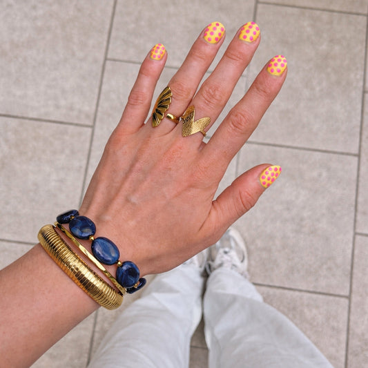 Fien - bangle goud