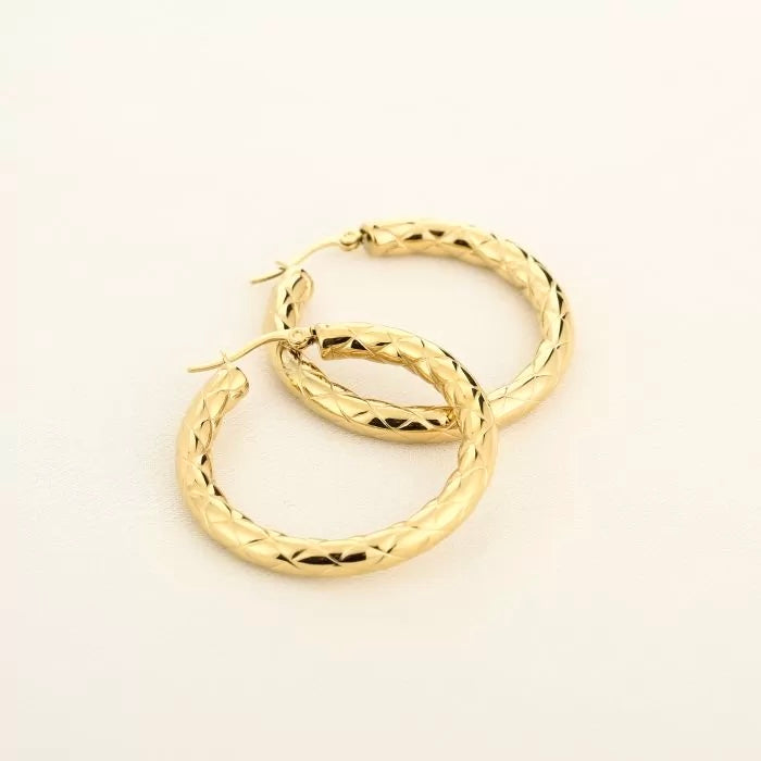 Twist it - hoops goud