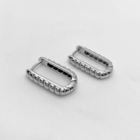 Cindy - oorbellen zilver