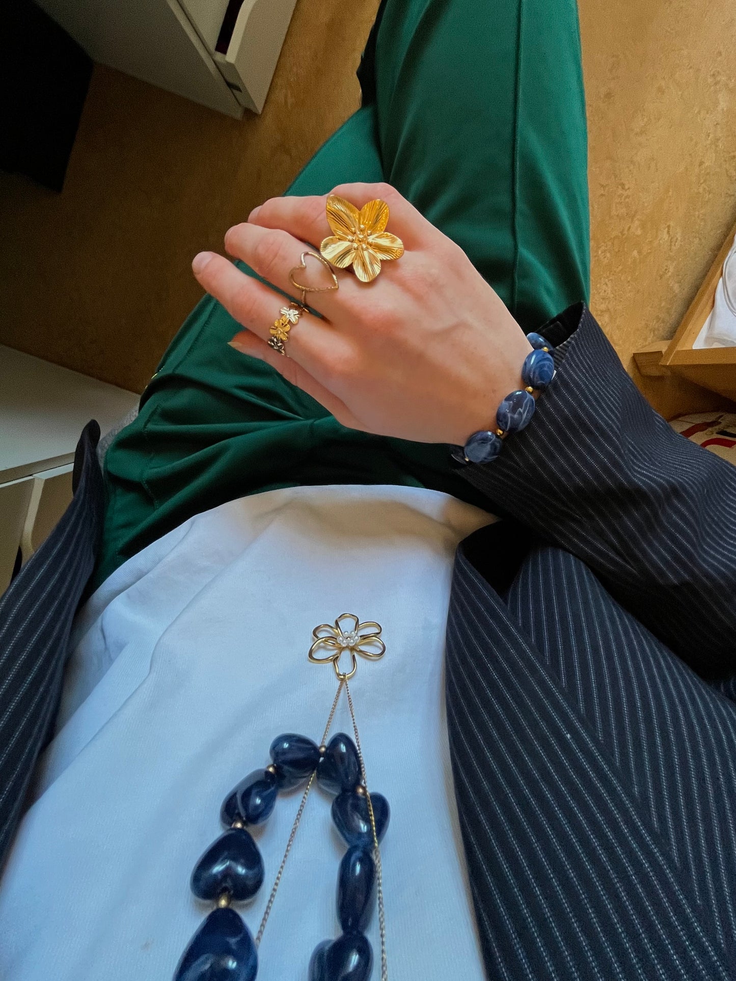 Bloom - ketting goud