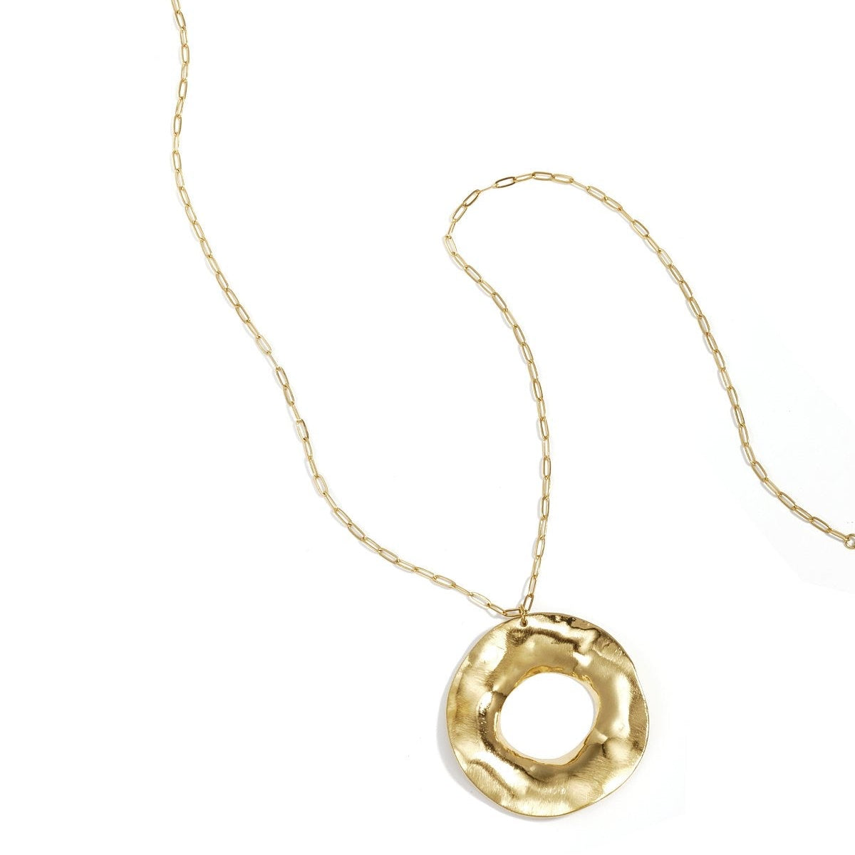Circle ketting - goud