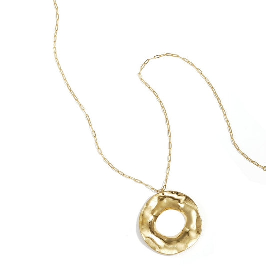 Circle ketting - goud