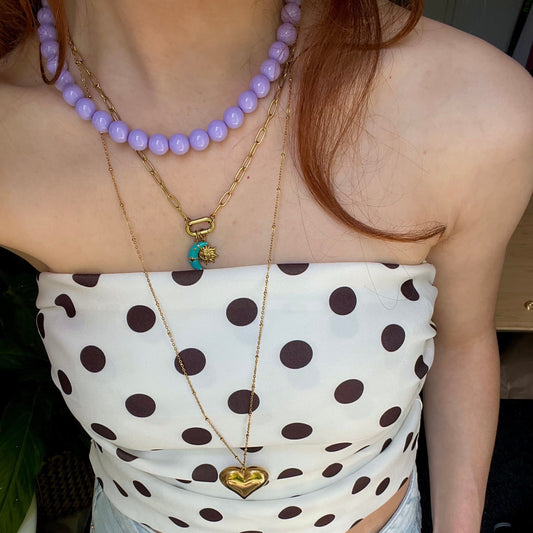 Bold lilac - ketting