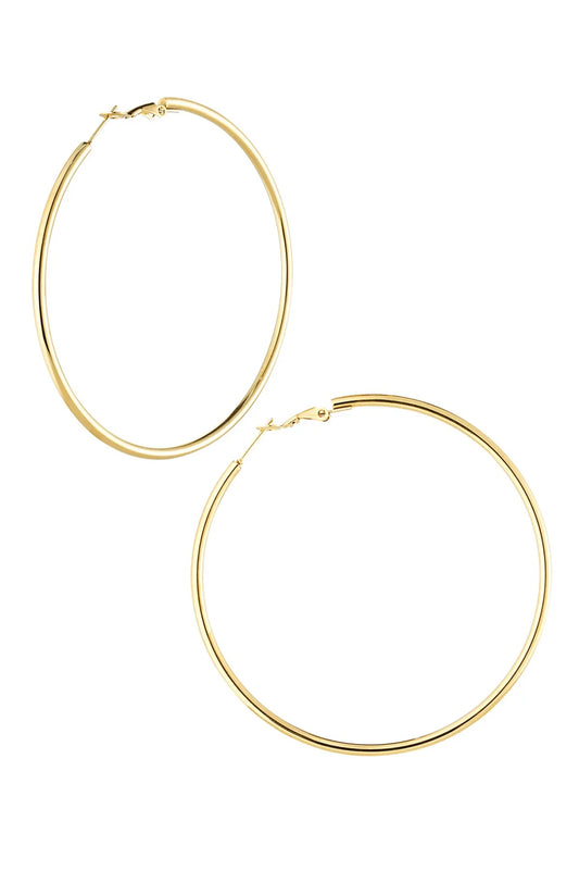 Lara - hoops goud