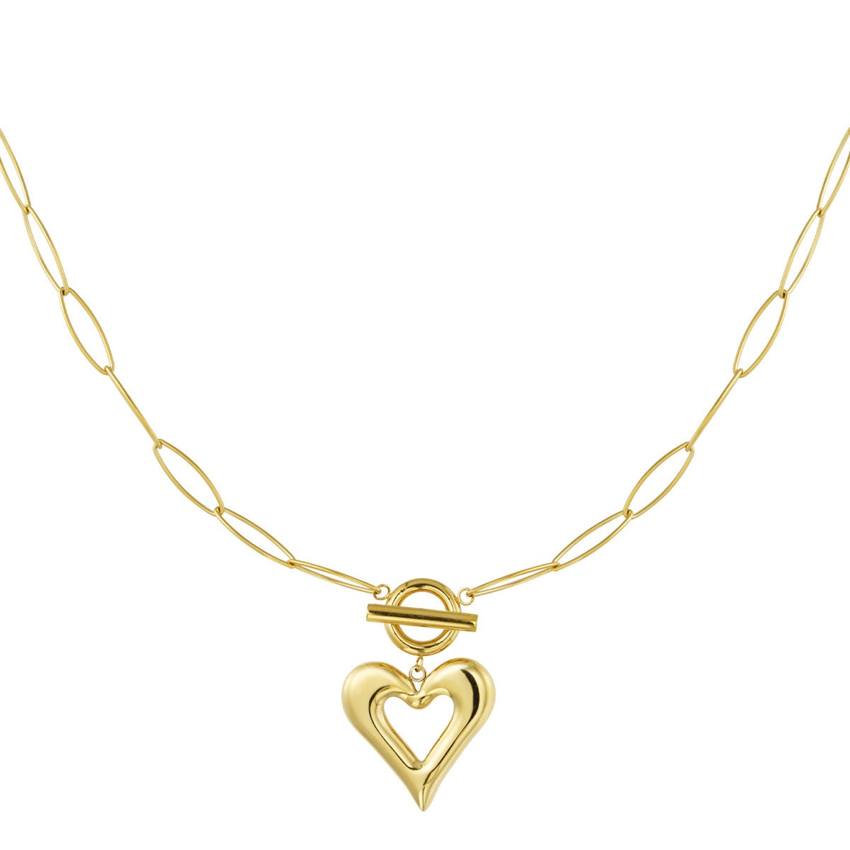 Wild heart - ketting goud