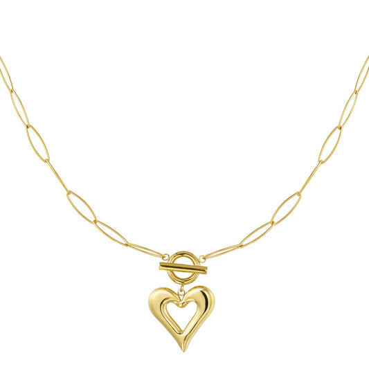 Wild heart - ketting goud