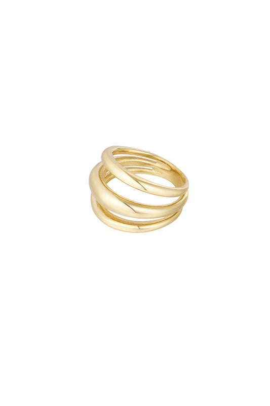 Triple - ring goud