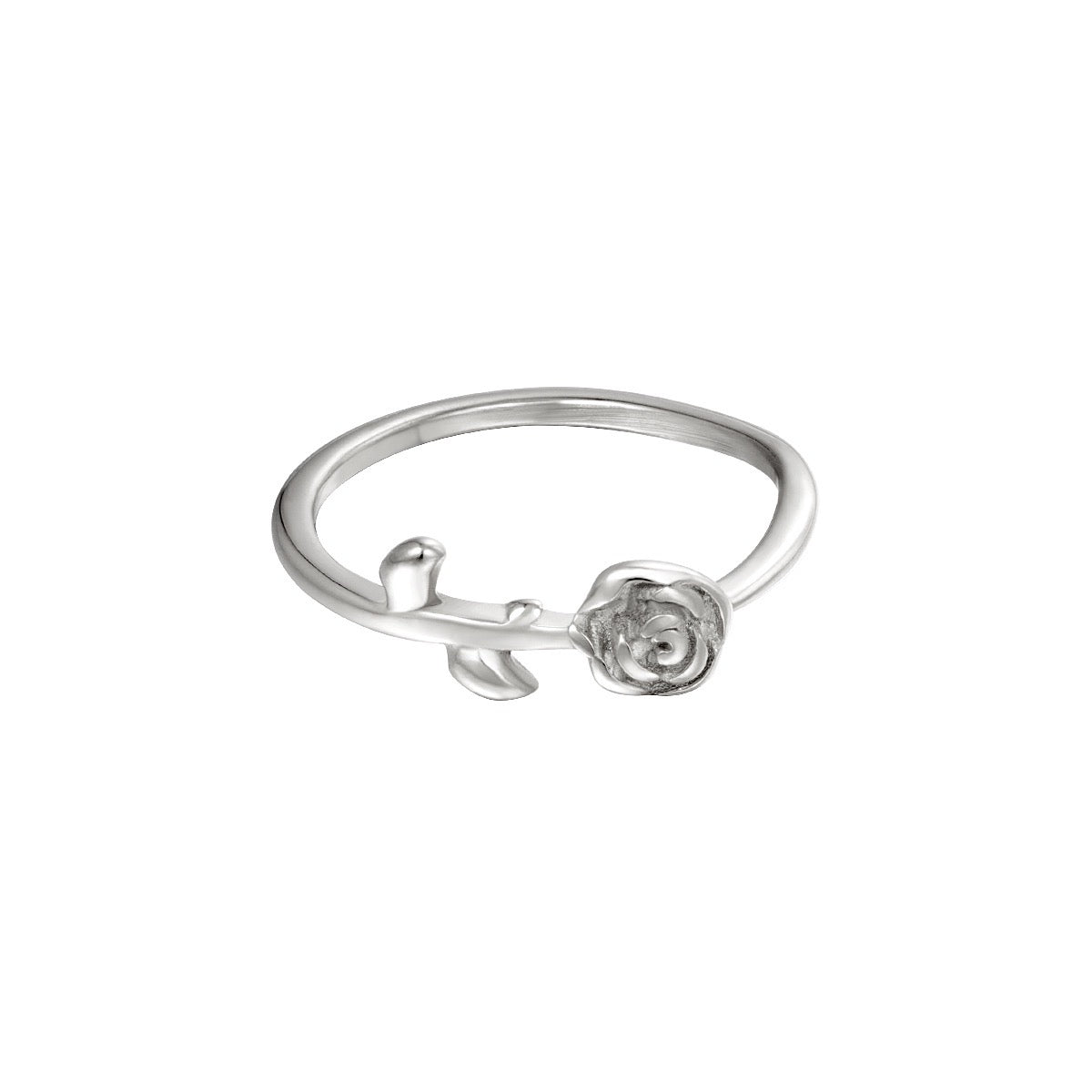 Rosie - ring zilver