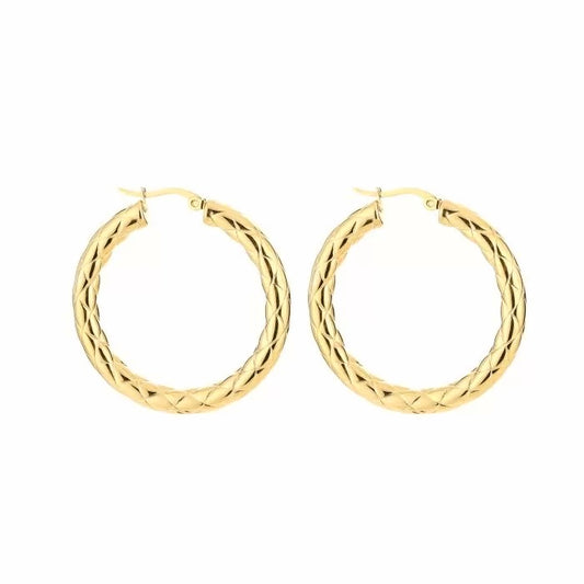 Twist it - hoops goud