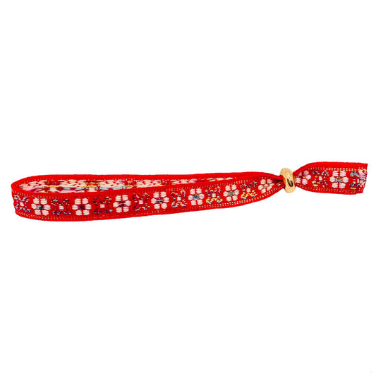 Ibiza - armbandje rood