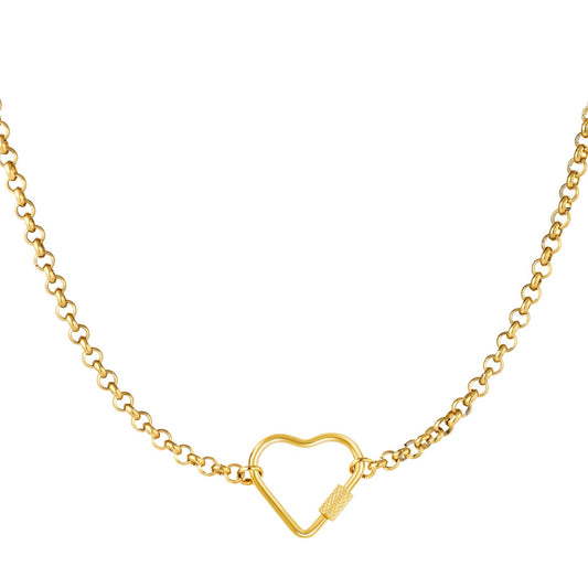 Chunky love - kettinkje goud